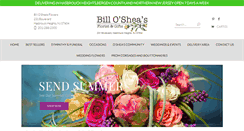 Desktop Screenshot of osheasflowers.com